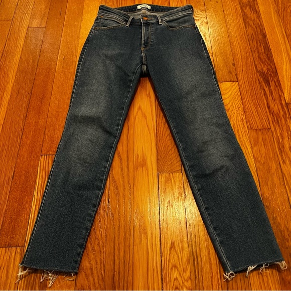 Wrangler cropped raw-hem skinny jeans - Picture 5 of 13